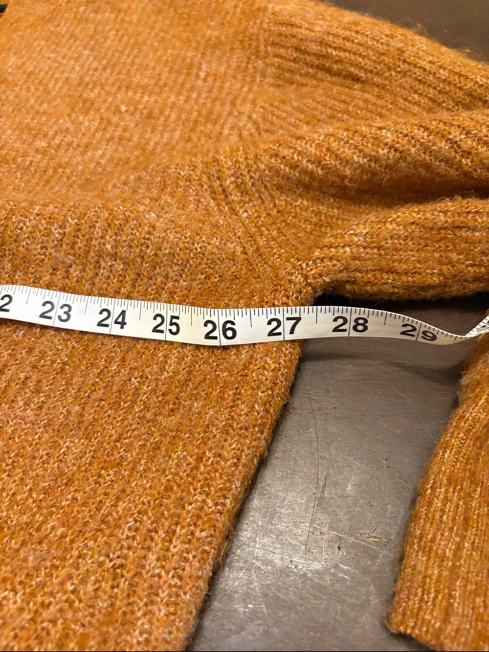 a new day Rust-Brown V-Neck Button-Front Women's Cardigan - Picture 5 of 5